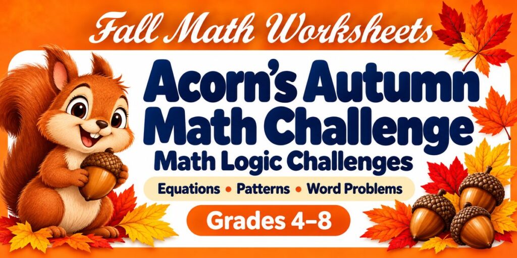 Acorn’s Autumn Math Challenge
