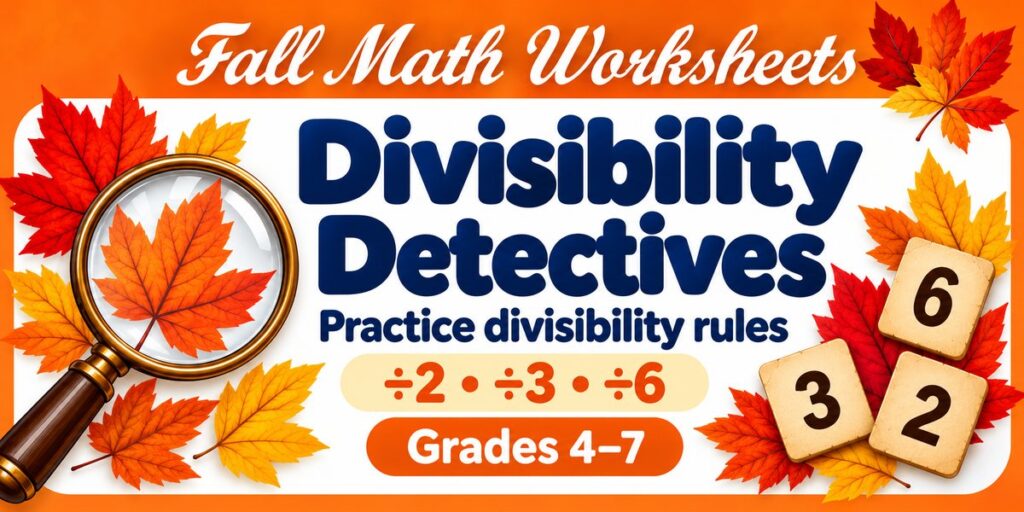 Divisibility Detectives: ÷2, ÷3, ÷6