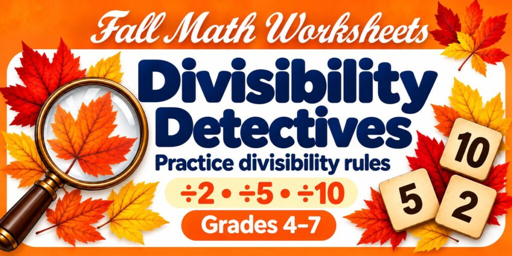 Divisibility Detectives: ÷2, ÷5, ÷10